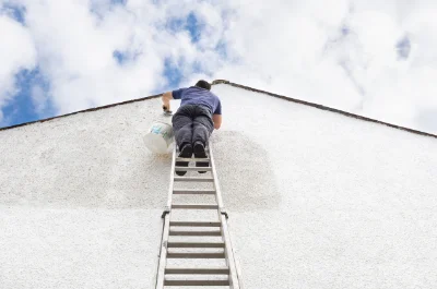 Peinture extérieure à Ferrette — façades et ravalement